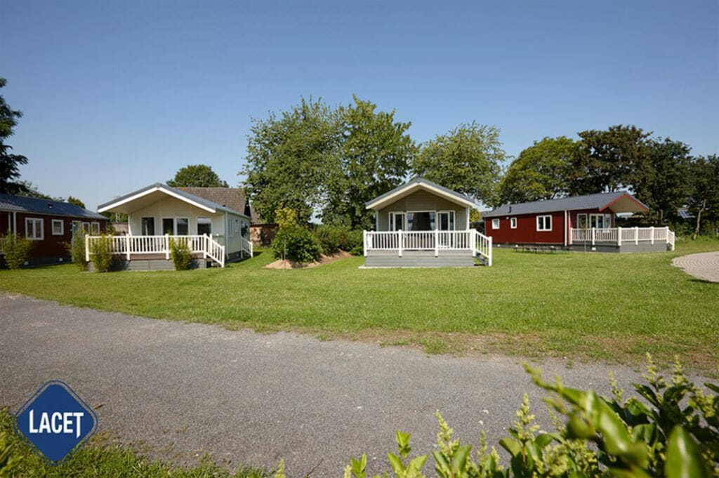 Productie van mobiele bungalows en chalets